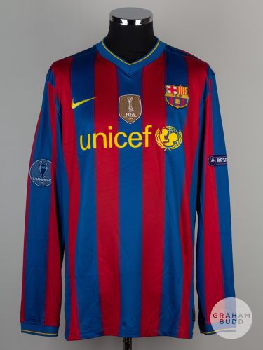 FC Barcelona 2009-10 Home V2 Kit